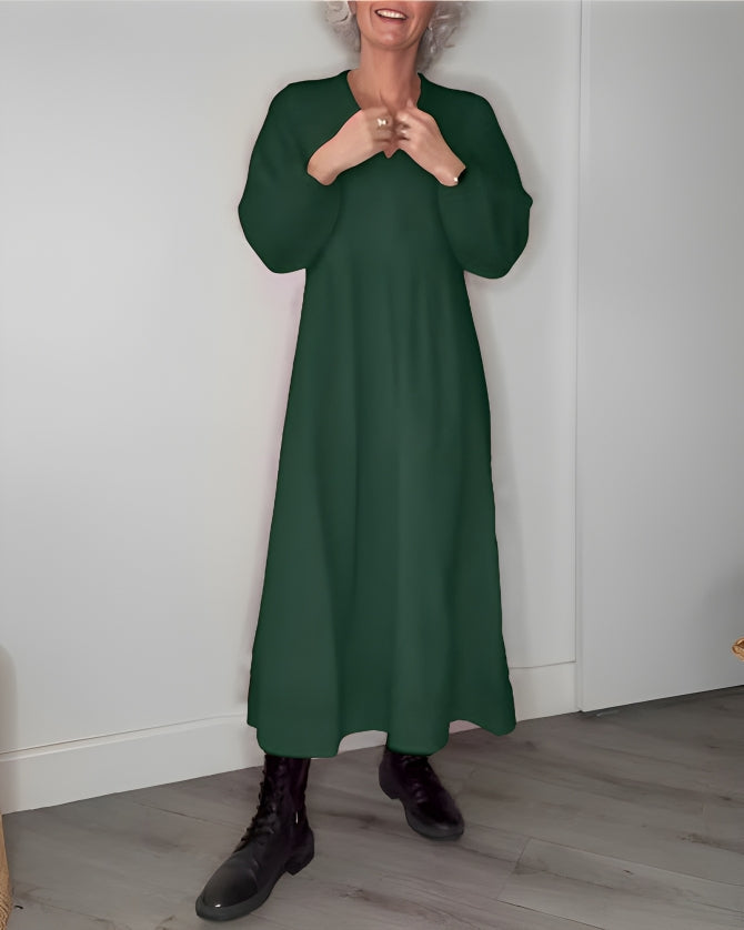 Grace | The slimming maxi dress with V-neckline