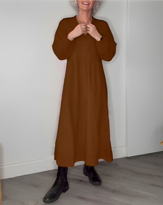Grace | The slimming maxi dress with V-neckline