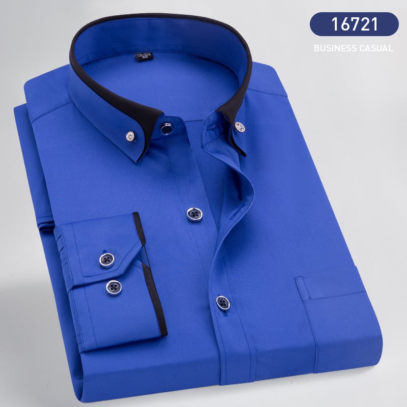Nathan | Classic long sleeve shirt for men