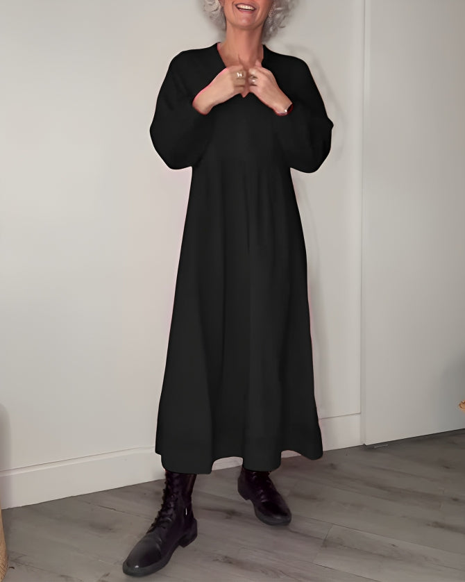Grace | The slimming maxi dress with V-neckline