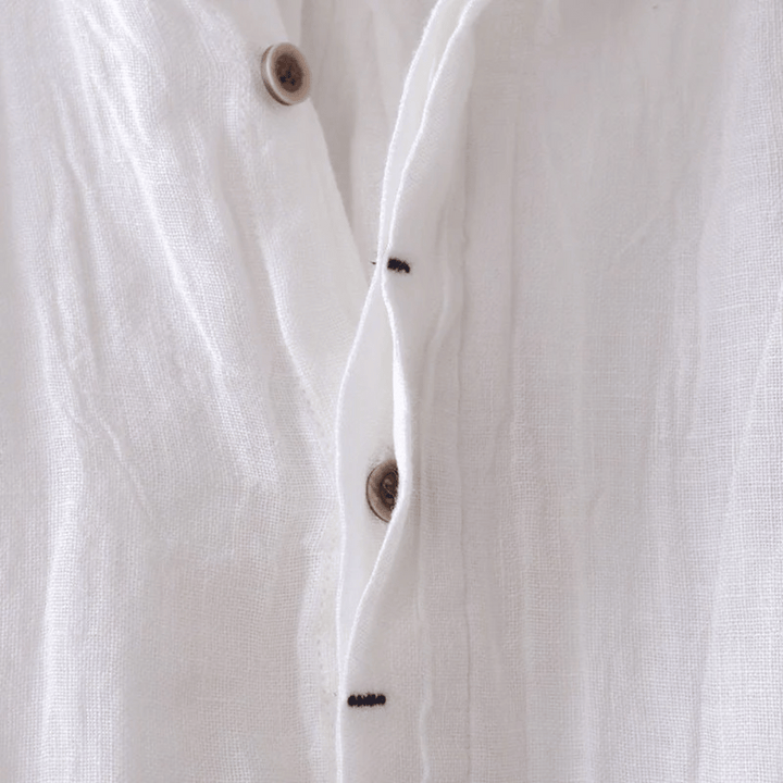 Logan | Short Sleeve Linen Shirt