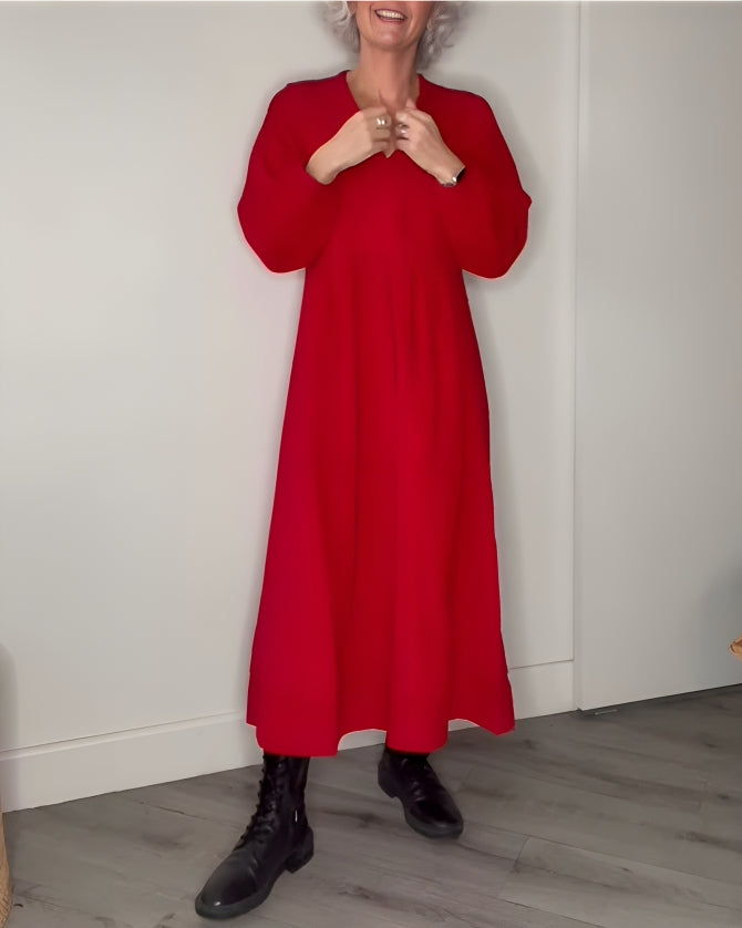 Grace | The slimming maxi dress with V-neckline