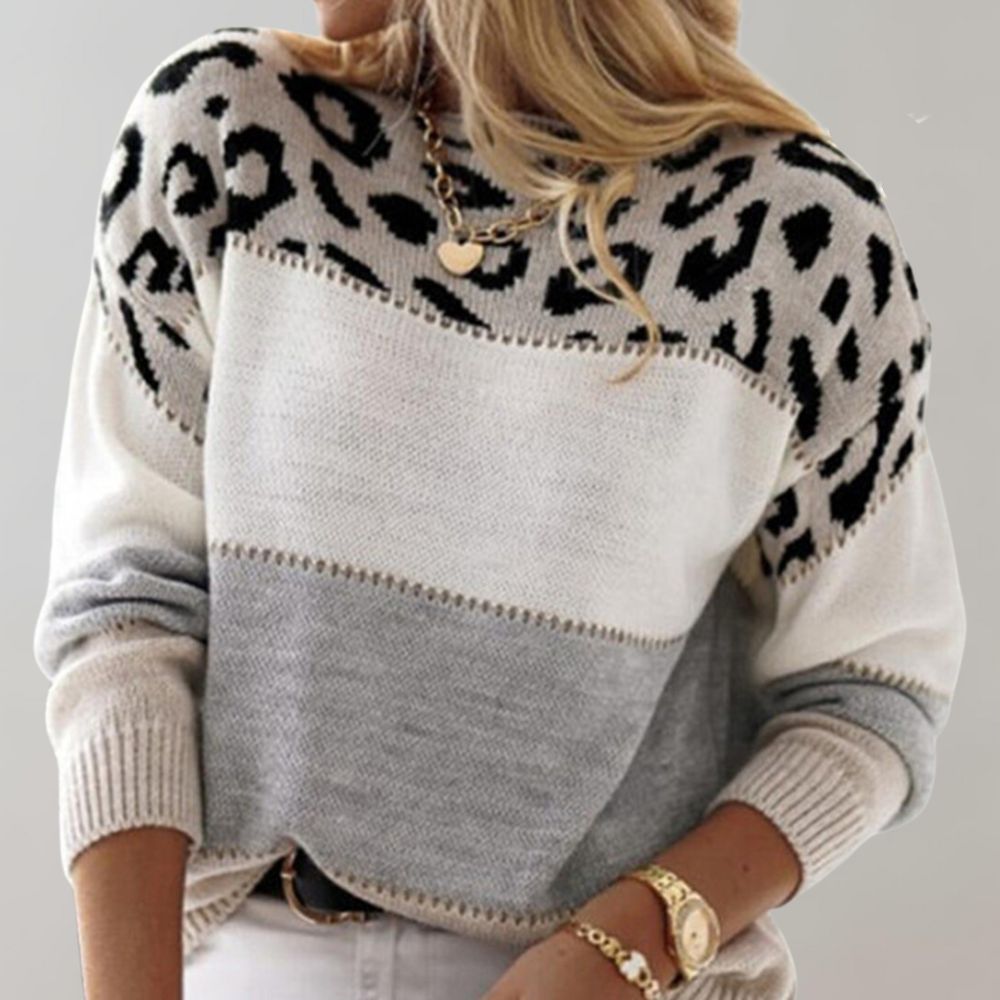 Lennon | Trendy and comfortable leopard sweater
