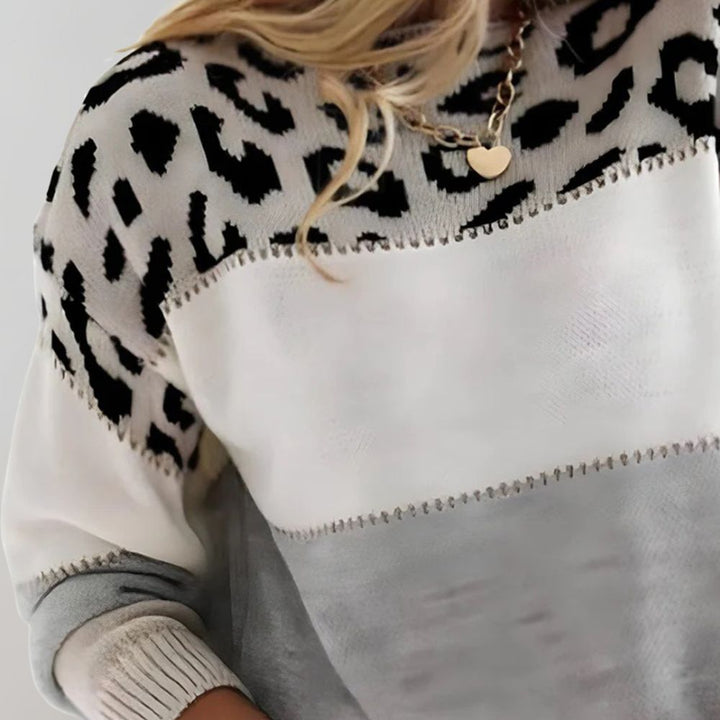 Lennon | Trendy and comfortable leopard sweater