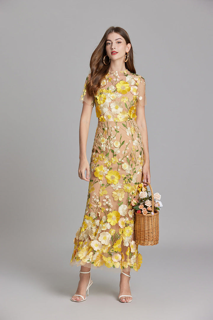 Emma | Floral Finesse Dress
