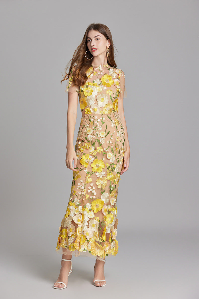 Emma | Floral Finesse Dress